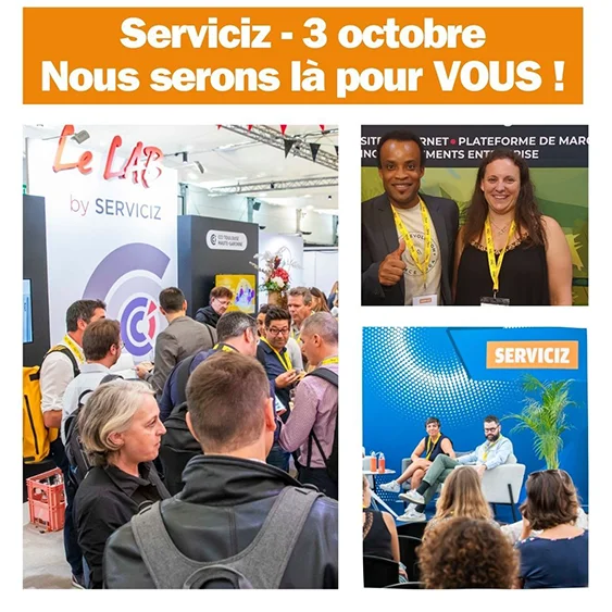 Serviciz — 3 Octobre Nous serons là pour vous !